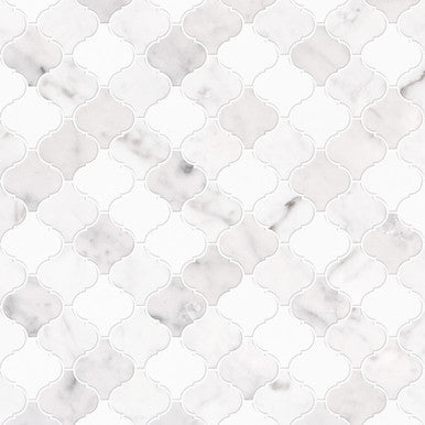 Mini Arabesque - Thassos, Carrara, Statuario