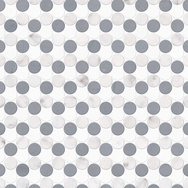 Penny Rounds - Multi Grey