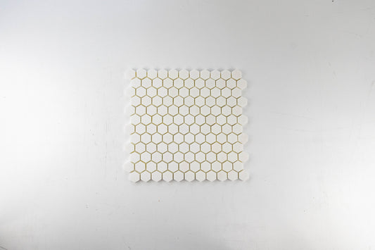 1" Hexagon - Thassos