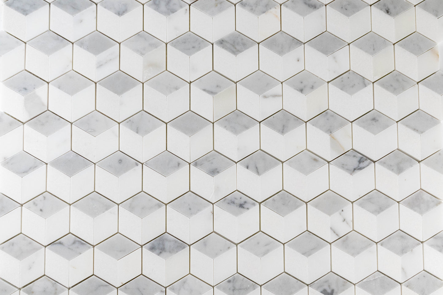 3D Cube - Calacatta, Carrara, Thassos