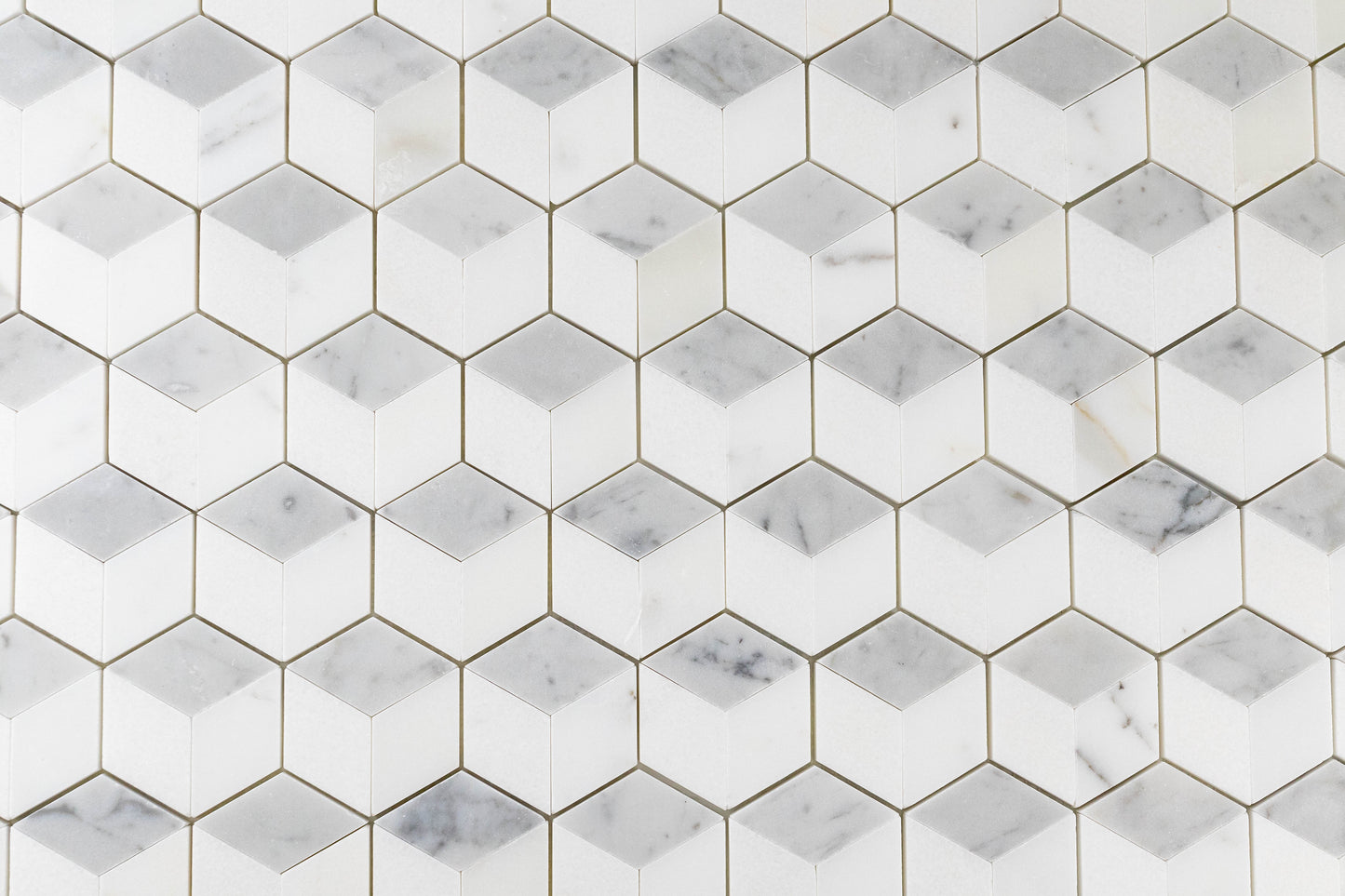 3D Cube - Calacatta, Carrara, Thassos