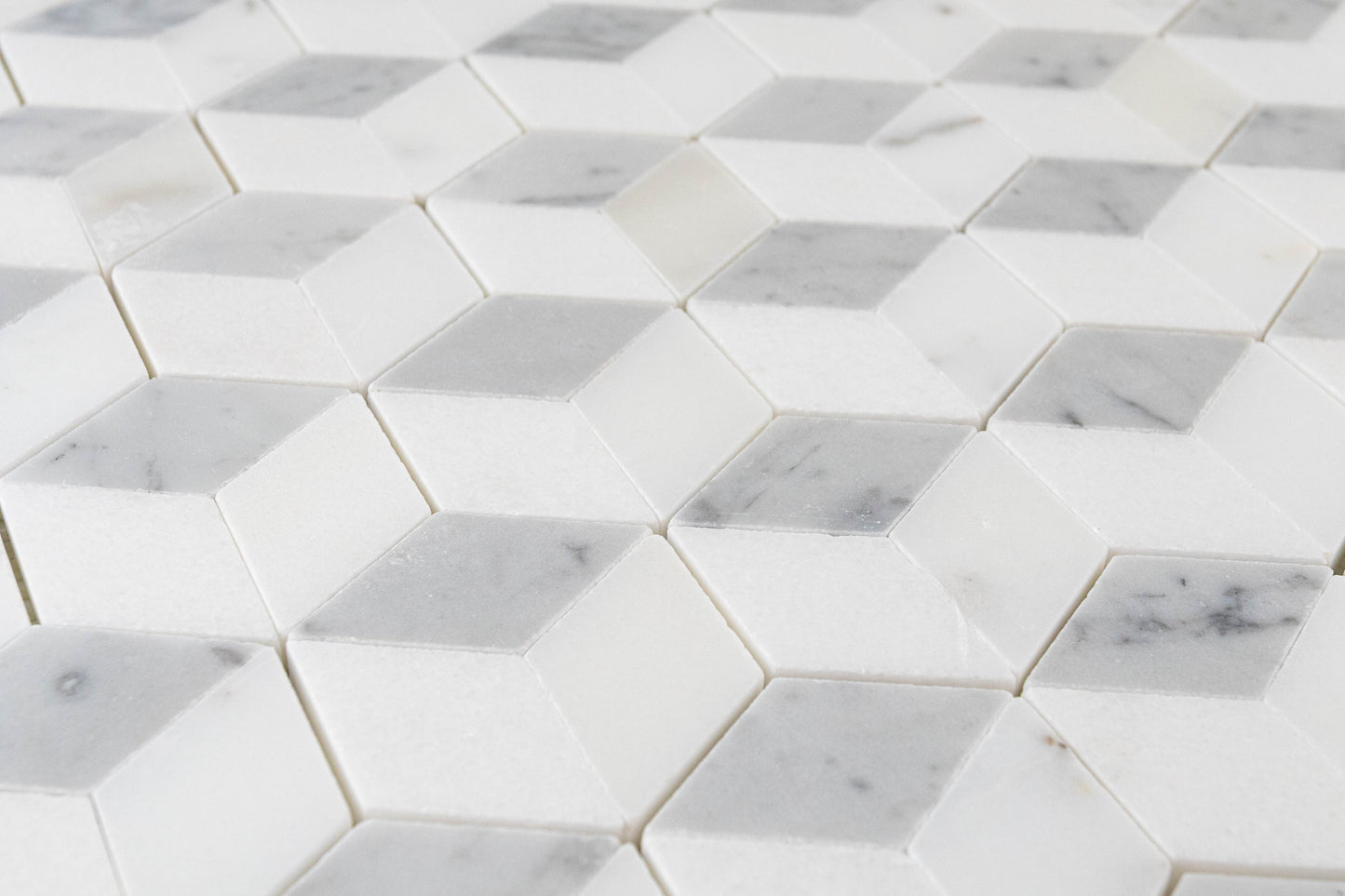 3D Cube - Calacatta, Carrara, Thassos