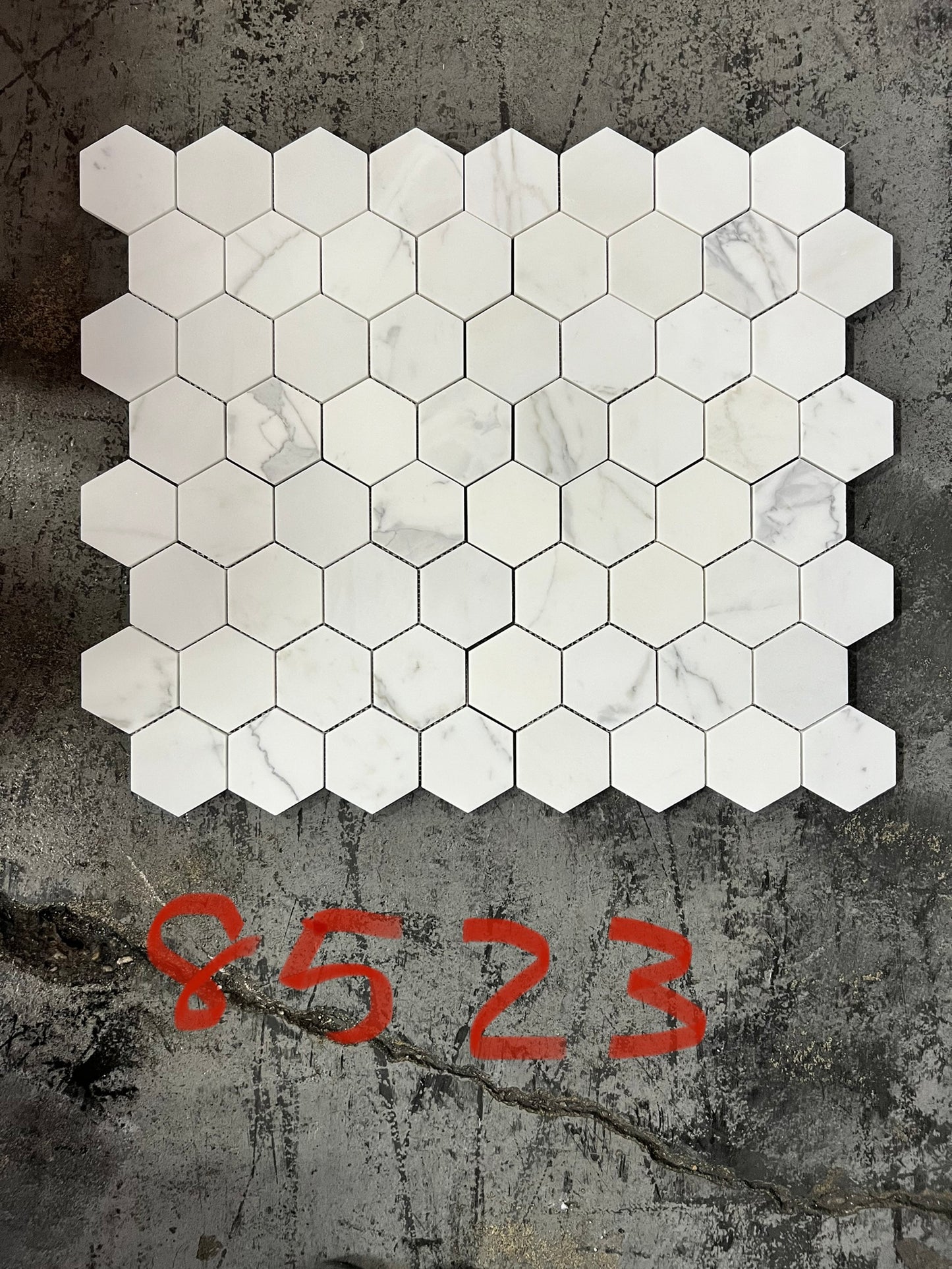 Calacatta 3" Hexagon