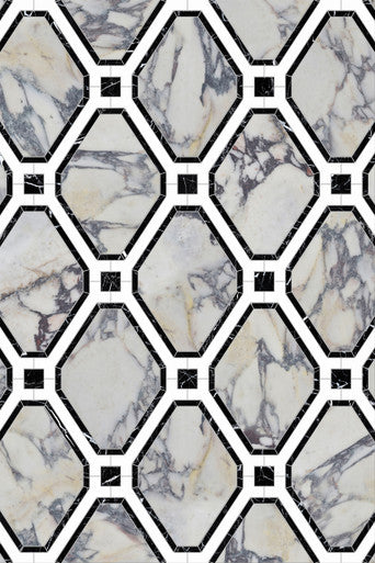 Alexander - Calacatta Vagil, Nero Marquina, Dolomite