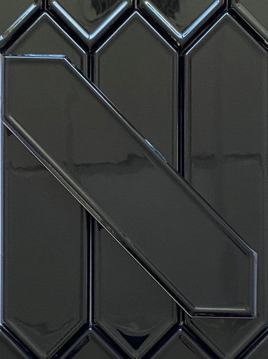 Berkshire Dove Black Frame Picket Glossy