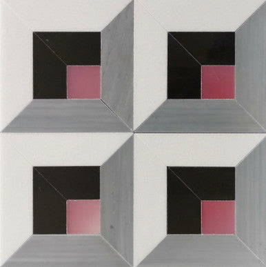 Arden - Nero Marquina, Thassos, Pink Ice, Royal Grey