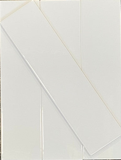 Berkshire Dove Snow 3" x 12" Glossy