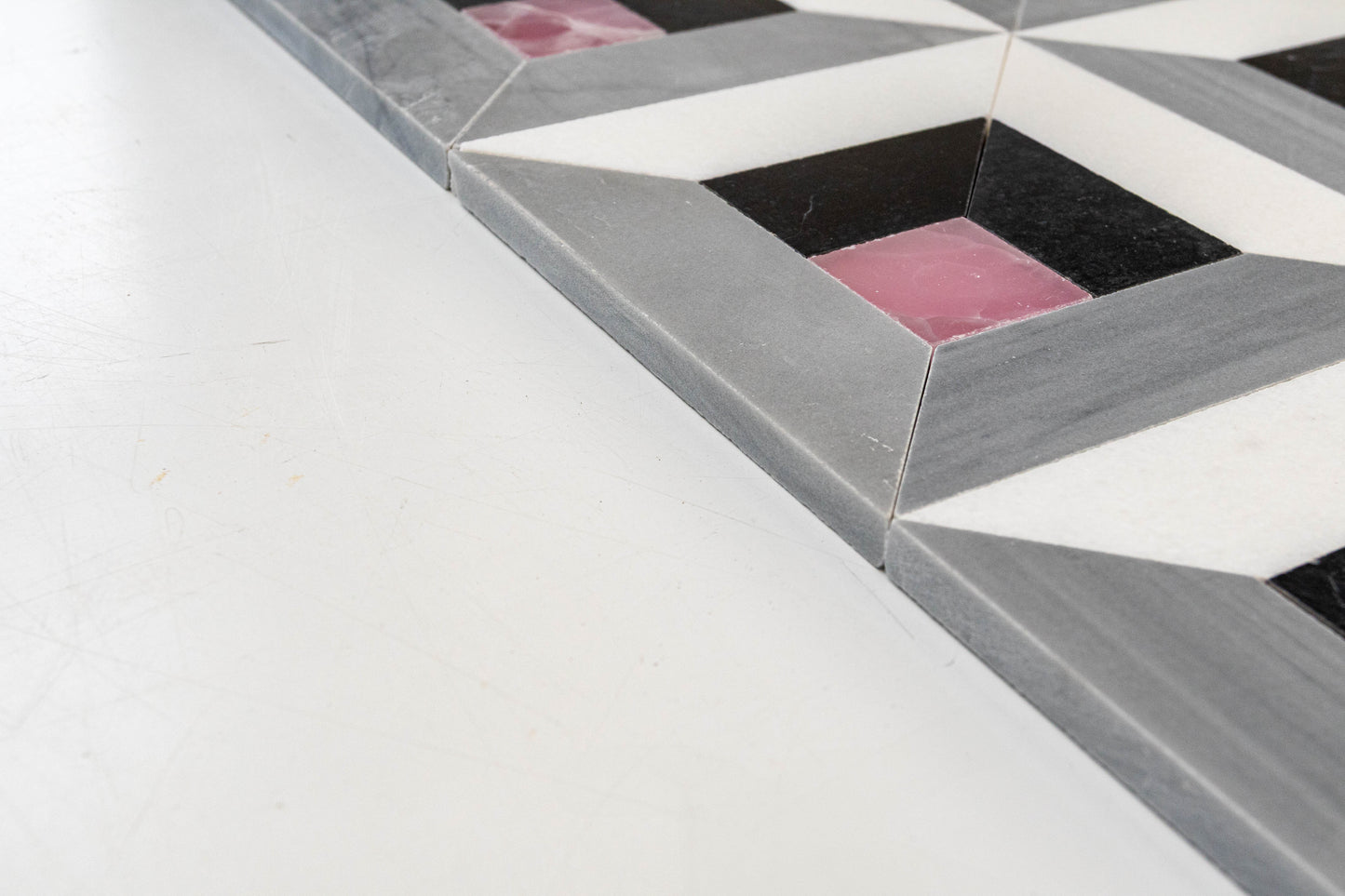 Arden - Nero Marquina, Thassos, Pink Ice, Royal Grey