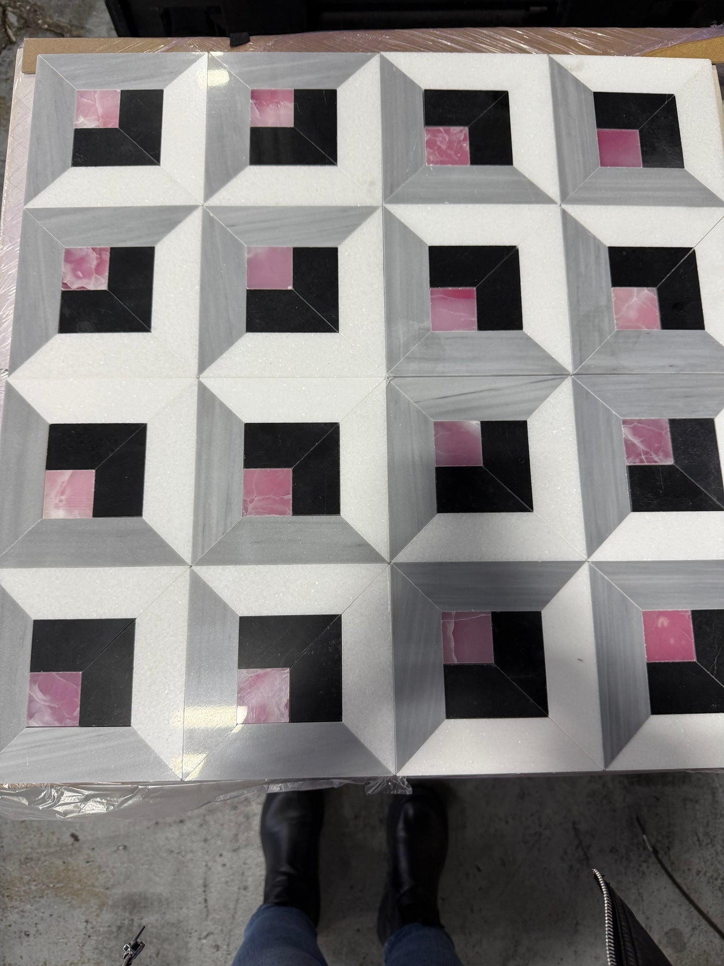 Arden - Nero Marquina, Thassos, Pink Ice, Royal Grey