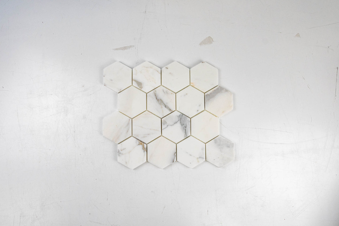 Calacatta 3" Hexagon