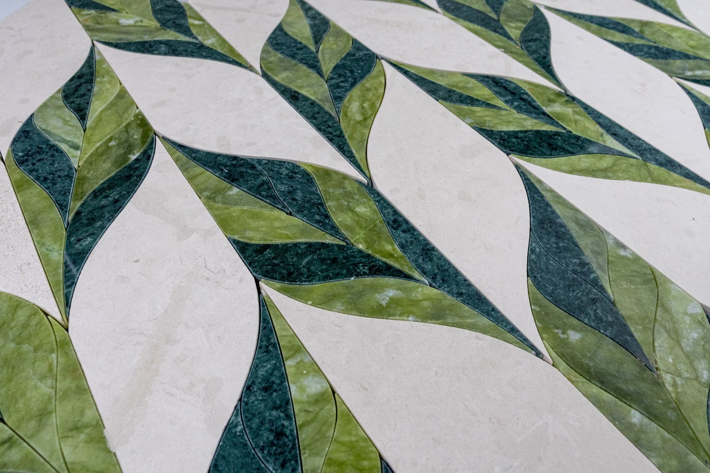 Elmwood Green - Limra Limestone, Empress Green, Dan Green
