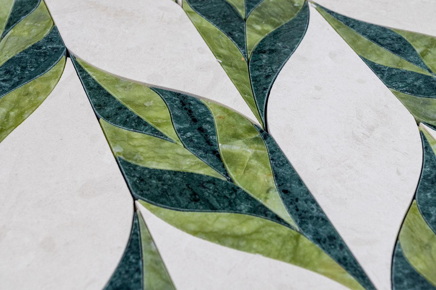 Elmwood Green - Limra Limestone, Empress Green, Dan Green