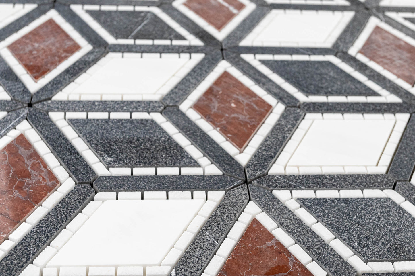 Historico - Dolomite, Rojo Elegante, Thassos, Nero Marquina