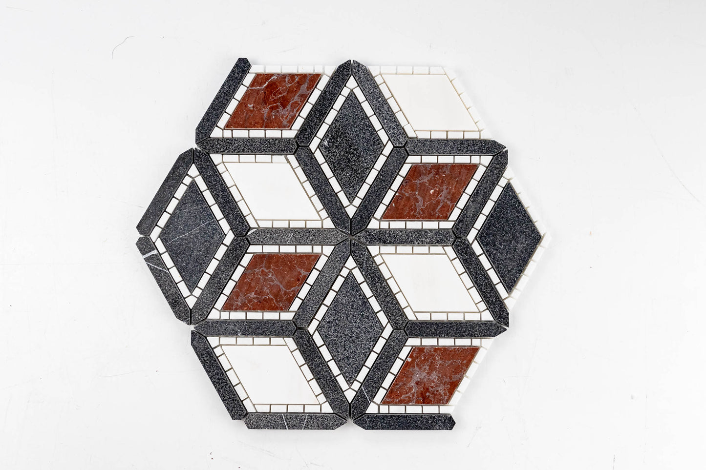 Historico - Dolomite, Rojo Elegante, Thassos, Nero Marquina