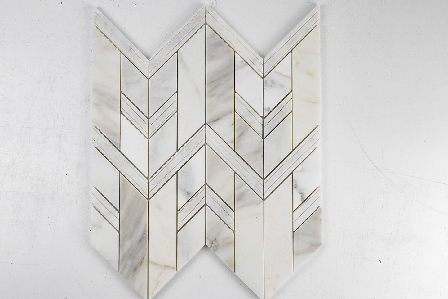 Matera Chevron - Calacatta Gold
