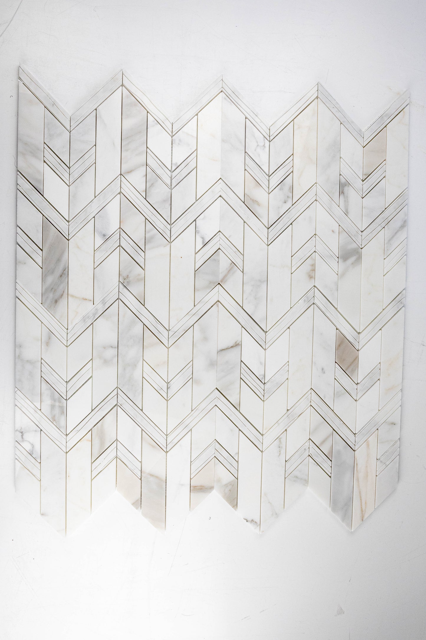 Matera Chevron - Calacatta Gold