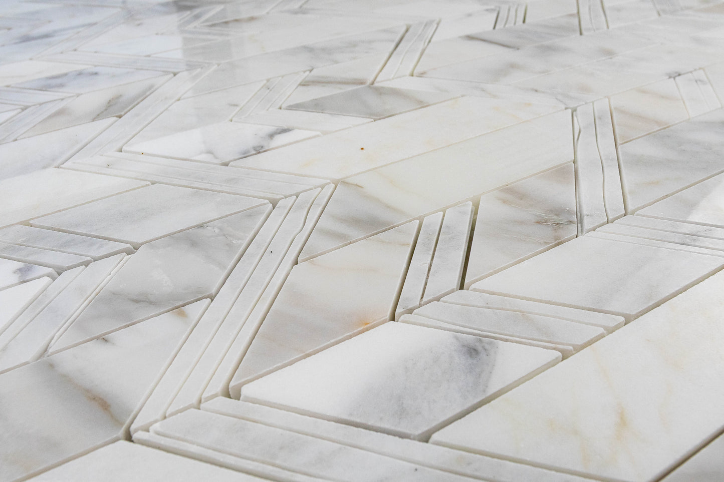 Matera Chevron - Calacatta Gold