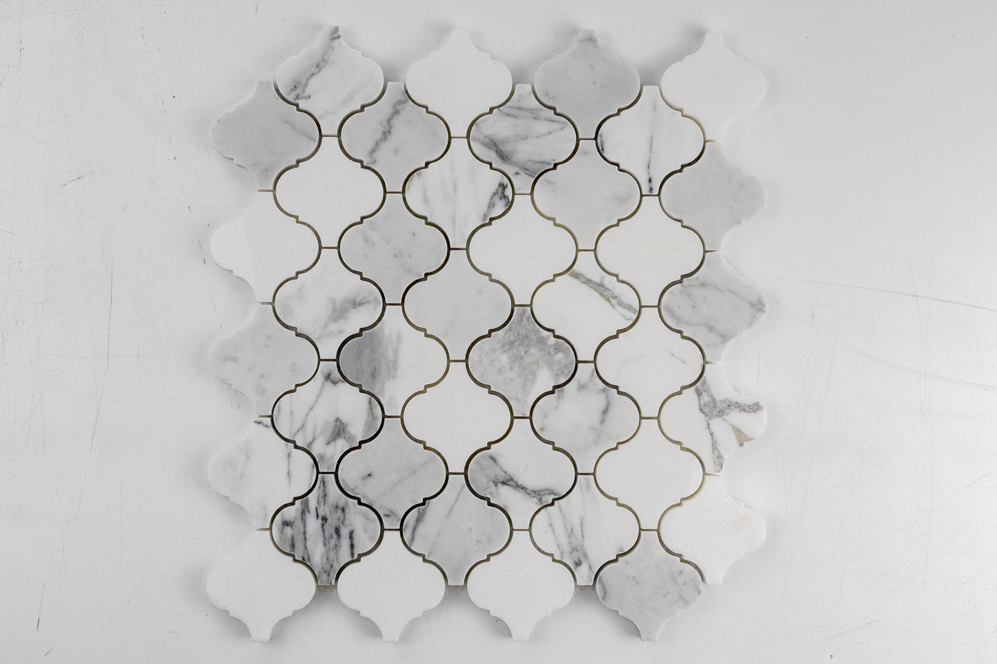 Mini Arabesque - Thassos, Carrara, Statuario