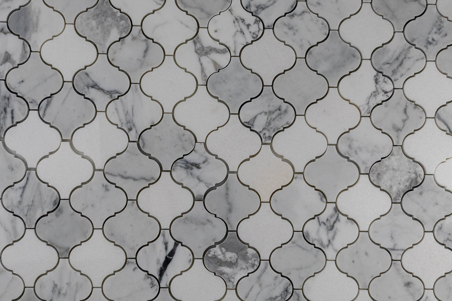 Mini Arabesque - Thassos, Carrara, Statuario