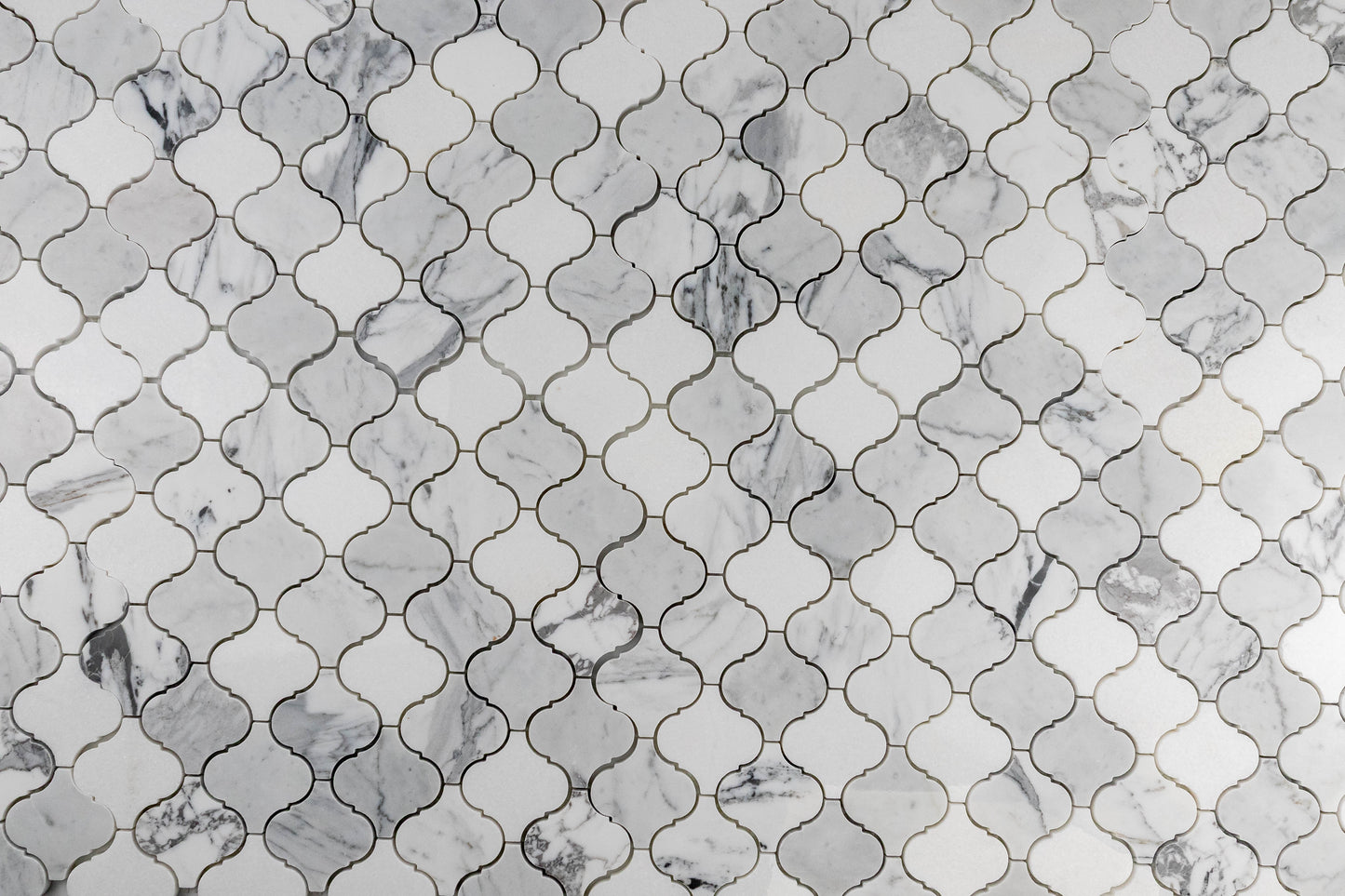 Mini Arabesque - Thassos, Carrara, Statuario