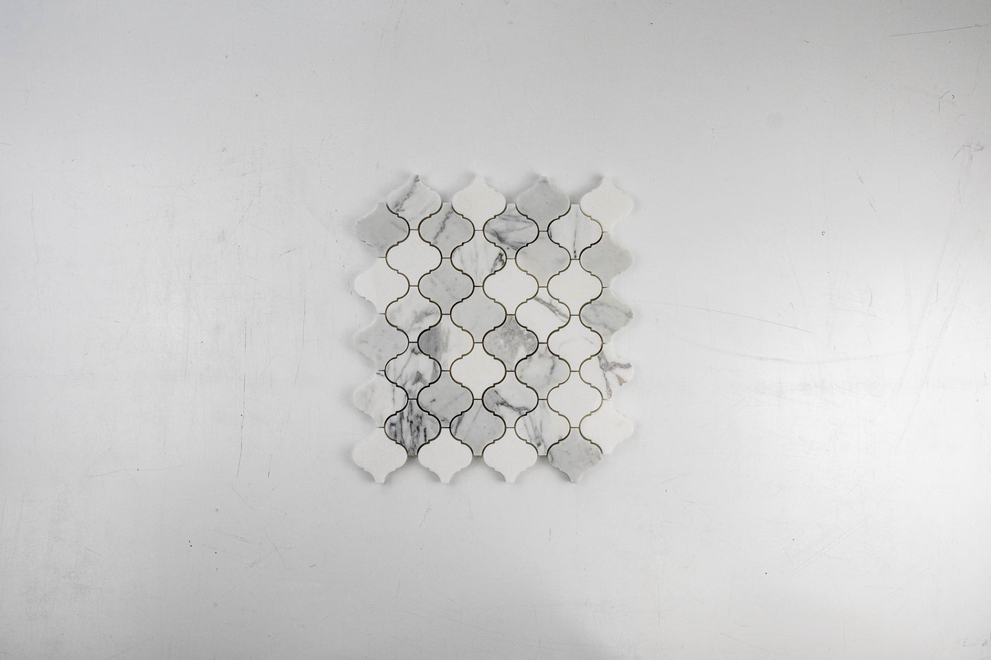 Mini Arabesque - Thassos, Carrara, Statuario