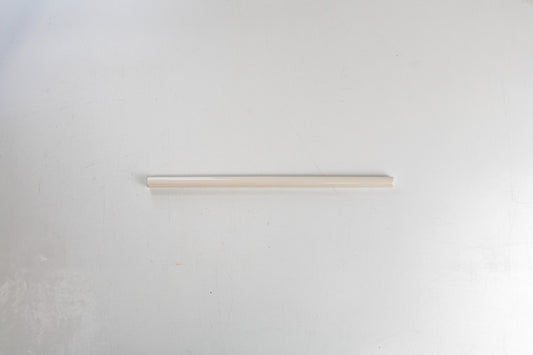 Bridgwood Petite Off White Glossy Liner 0.5" x 12"