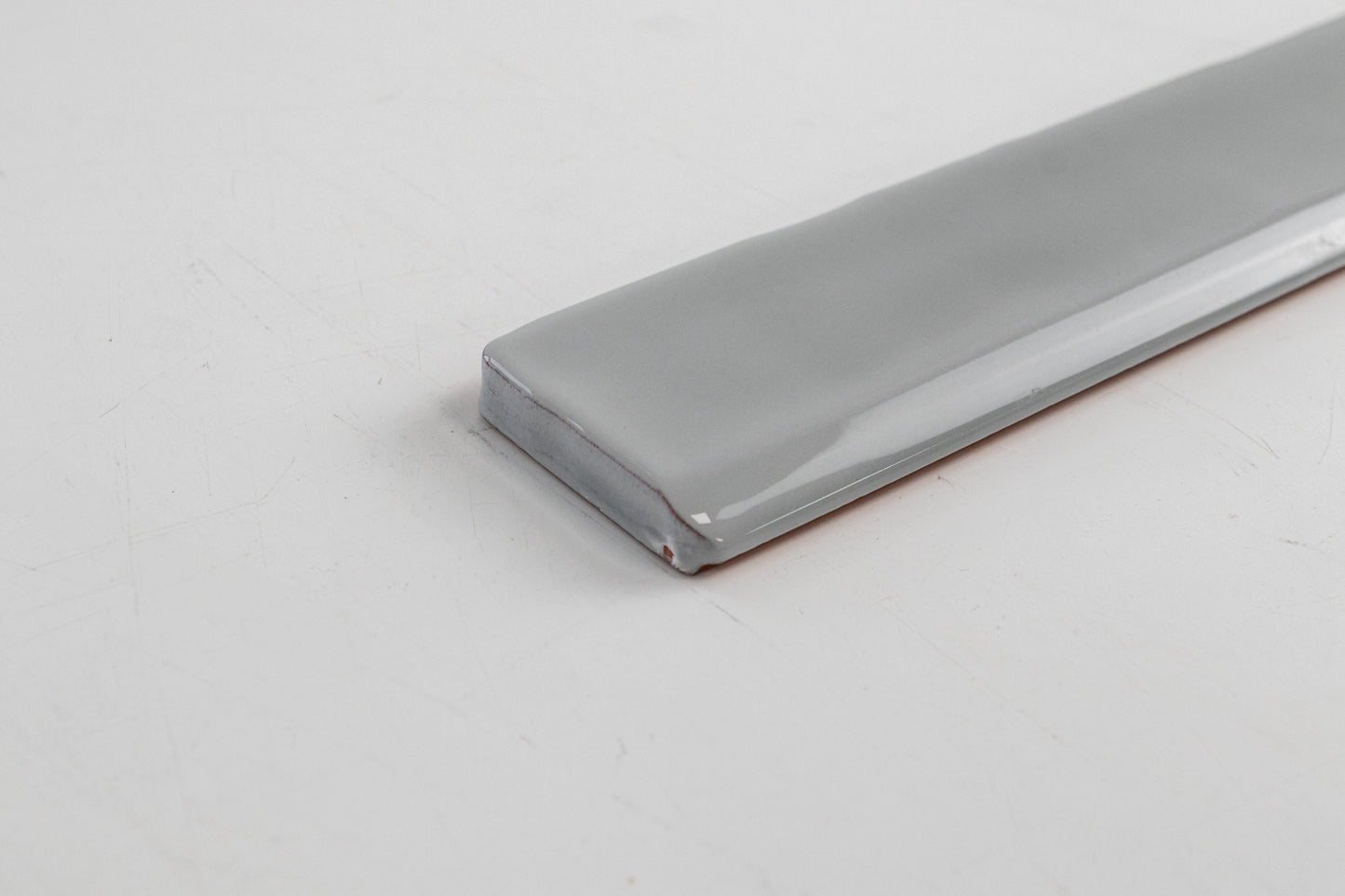 Bridgwood Rustic Blue Glossy 2" x 10" Bullnose
