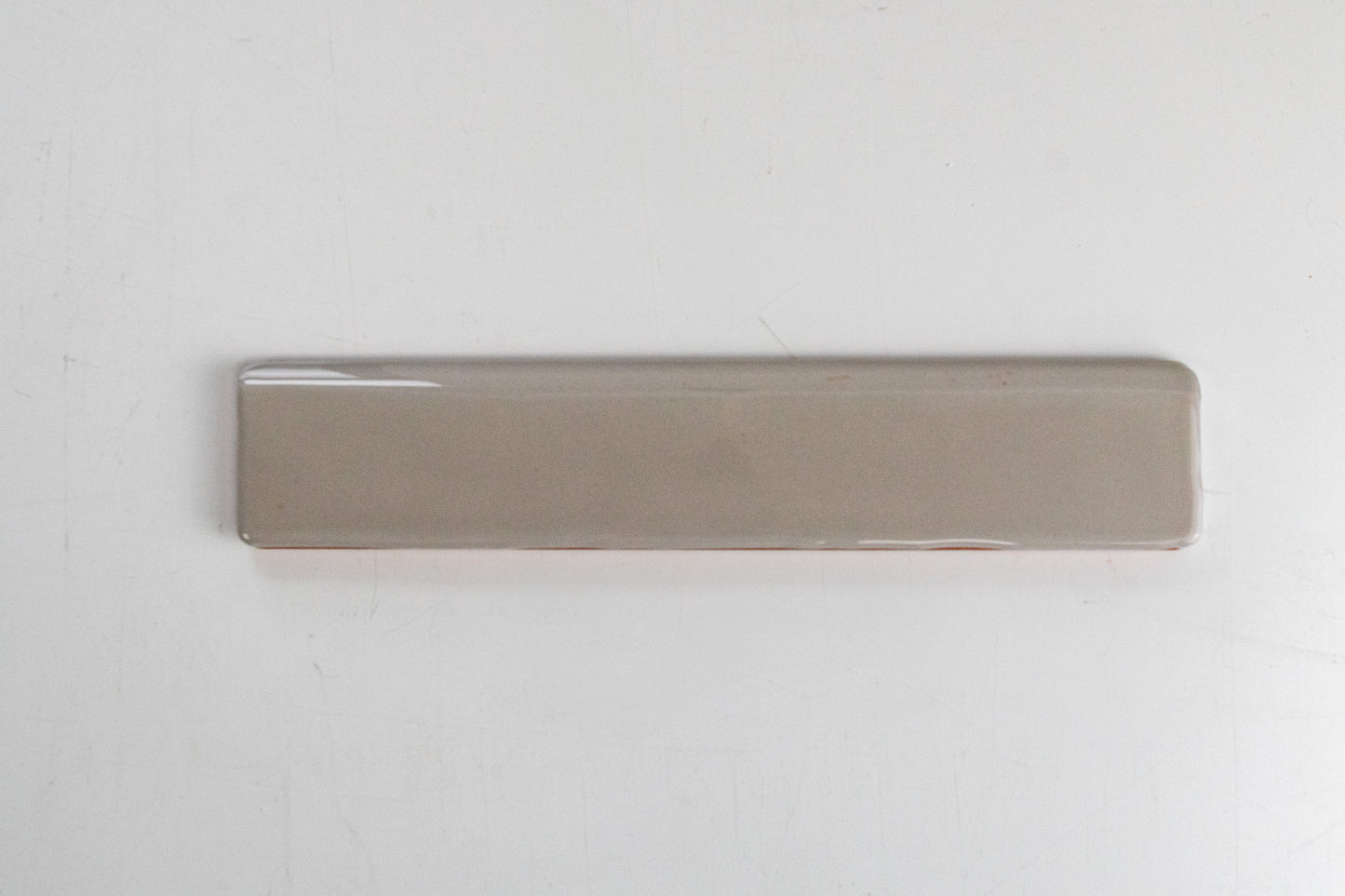 Bridgwood Rustic Light Grey Glossy 2" x 10" Bullnose