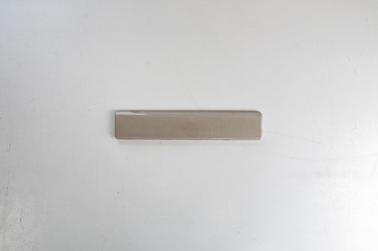 Bridgwood Rustic Light Grey Glossy 2" x 10" Bullnose