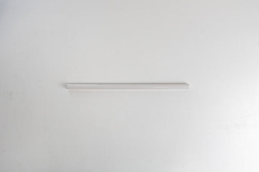 Bridgwood Zelij Blanco Glossy 0.5" x 12"