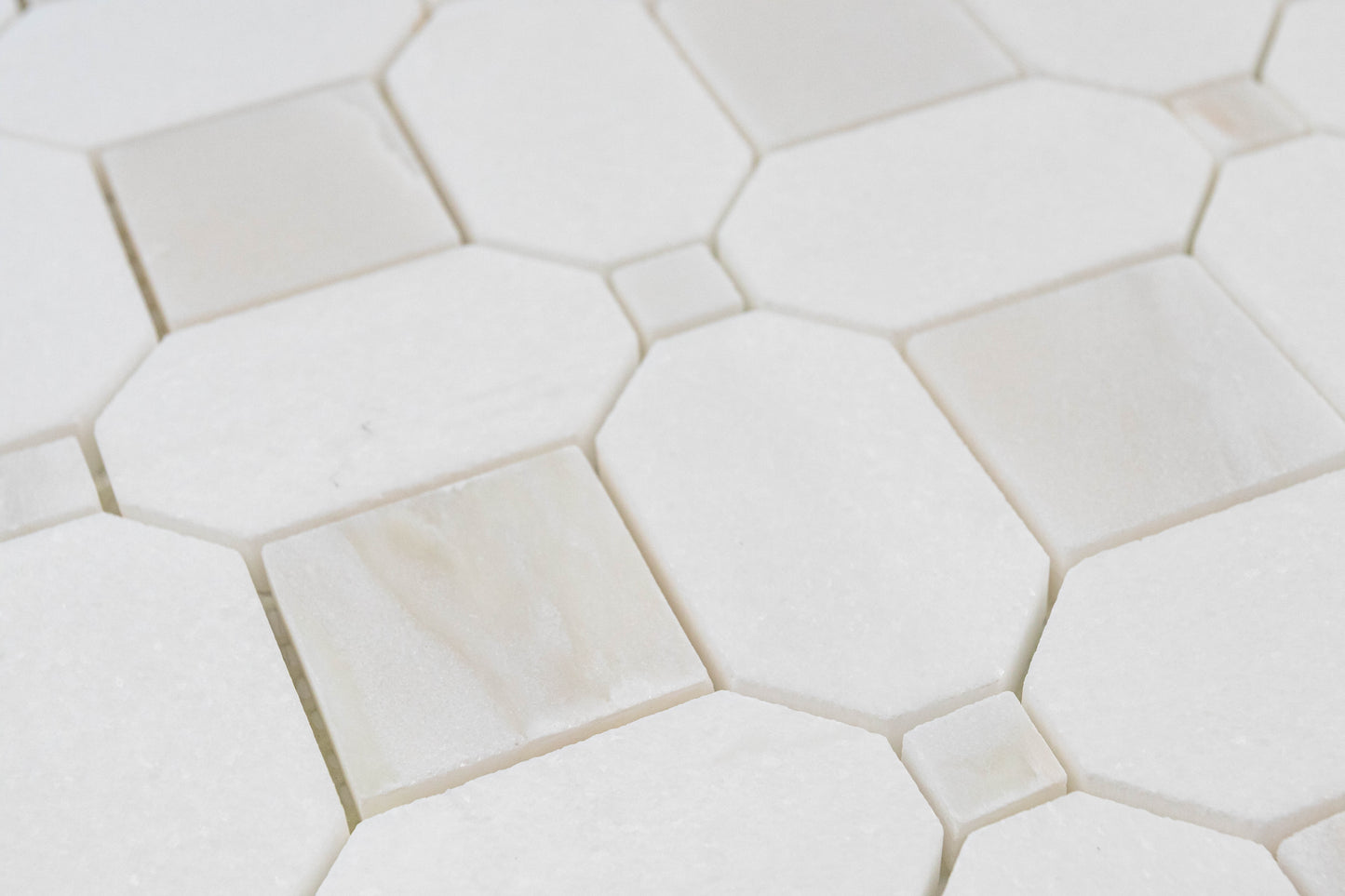 Thassos & Ice Onyx Quadrato