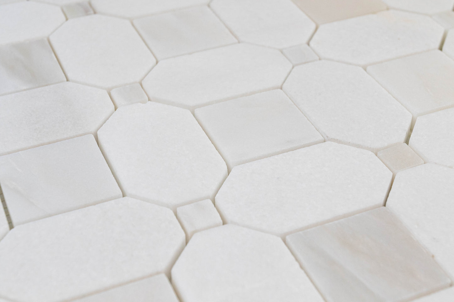 Thassos & Ice Onyx Quadrato