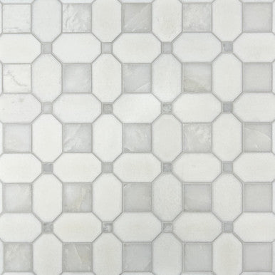 Thassos & Ice Onyx Quadrato