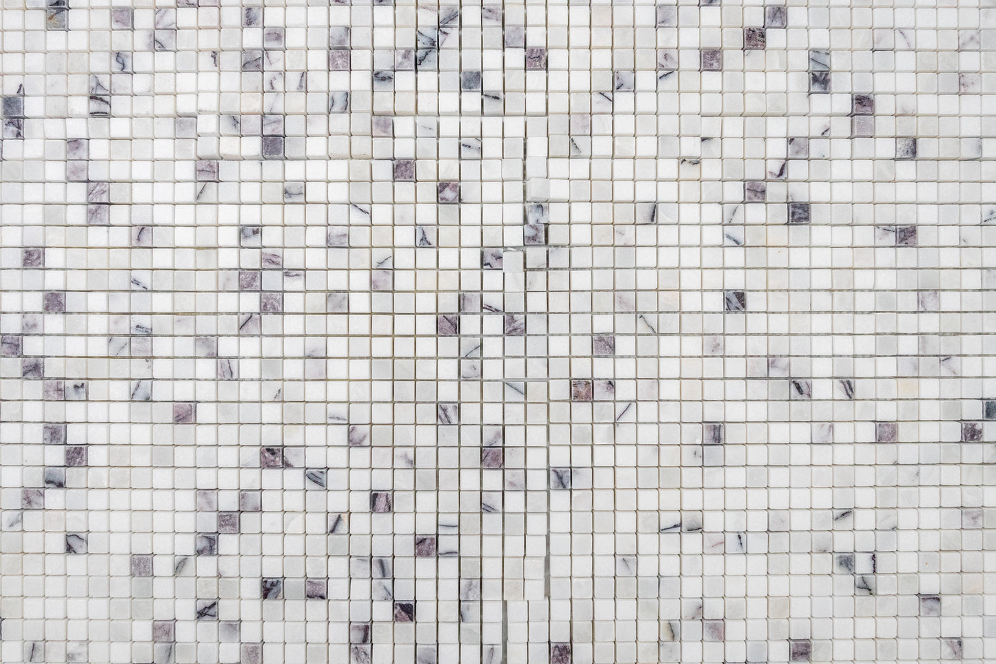 3/8" x 3/8" with Joint - Lilac & Ice Onyx & Thassos