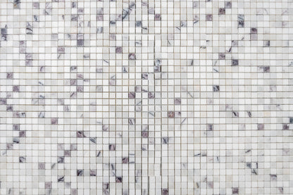 3/8" x 3/8" with Joint - Lilac & Ice Onyx & Thassos