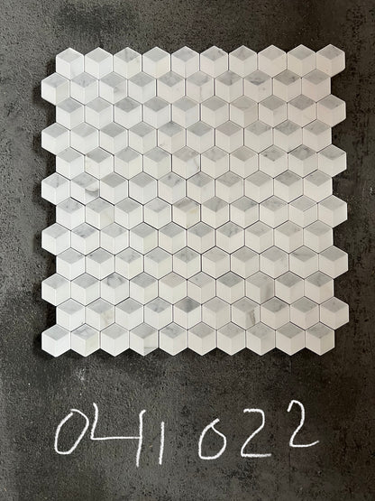 3D Cube - Calacatta, Carrara, Thassos