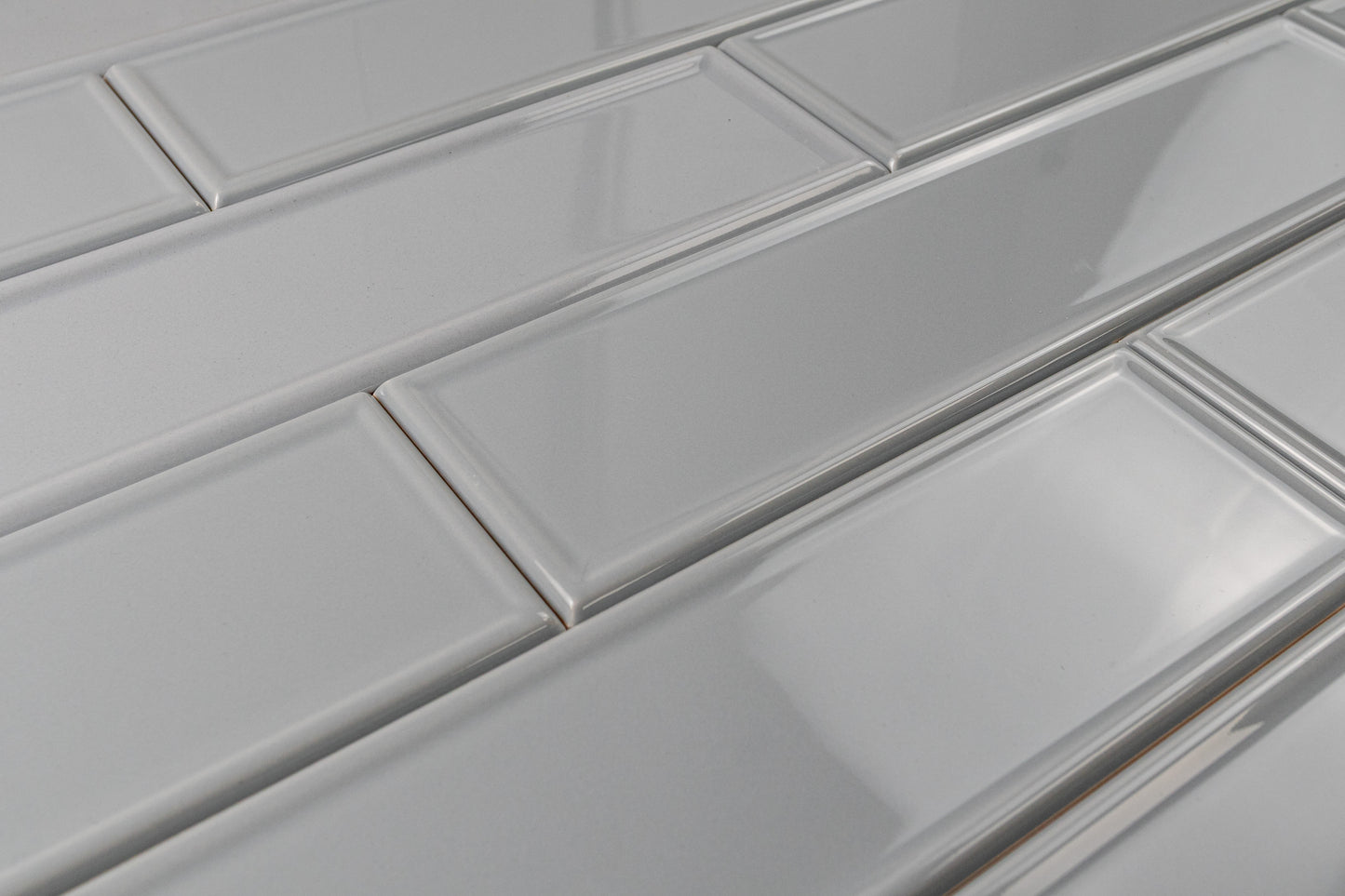 Berkshire Dove Nickel Frame 3" x 12" Glossy