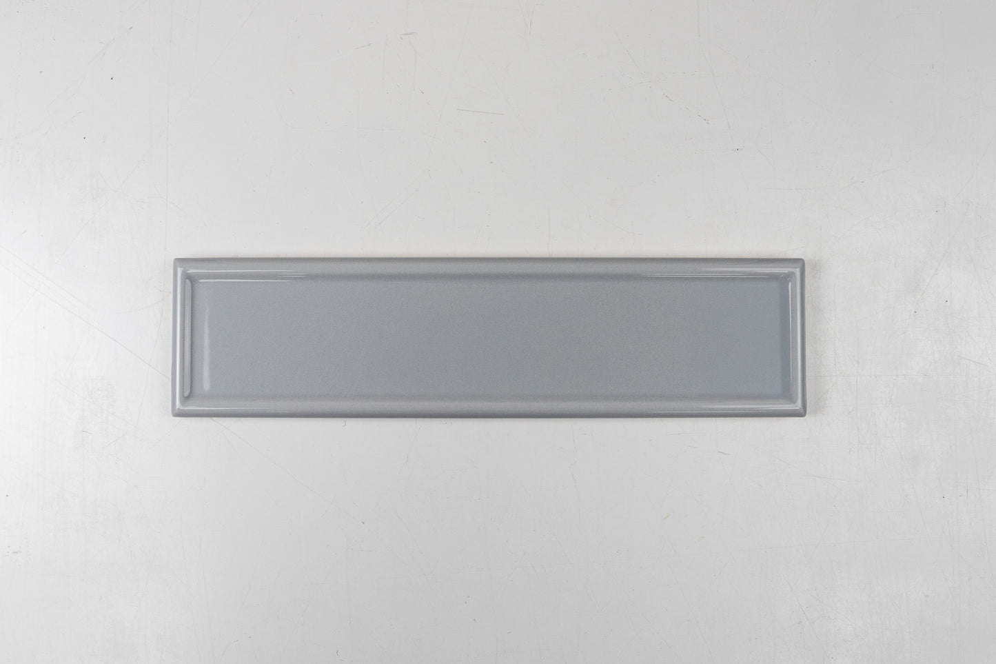 Berkshire Dove Nickel Frame 3" x 12" Glossy