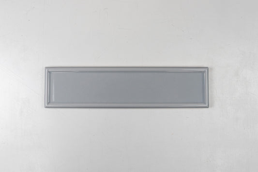 Berkshire Dove Nickel Frame 3" x 12" Glossy