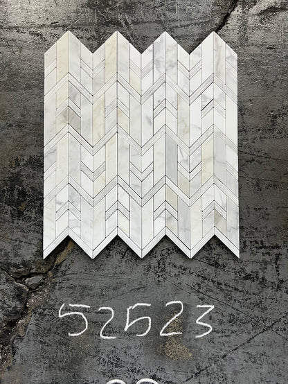Matera Chevron - Calacatta Gold