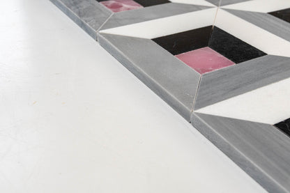Arden - Nero Marquina, Thassos, Pink Ice, Royal Grey