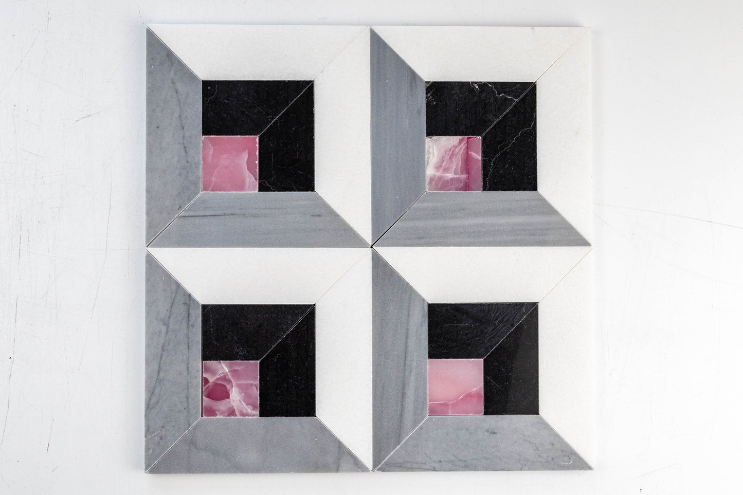 Arden - Nero Marquina, Thassos, Pink Ice, Royal Grey