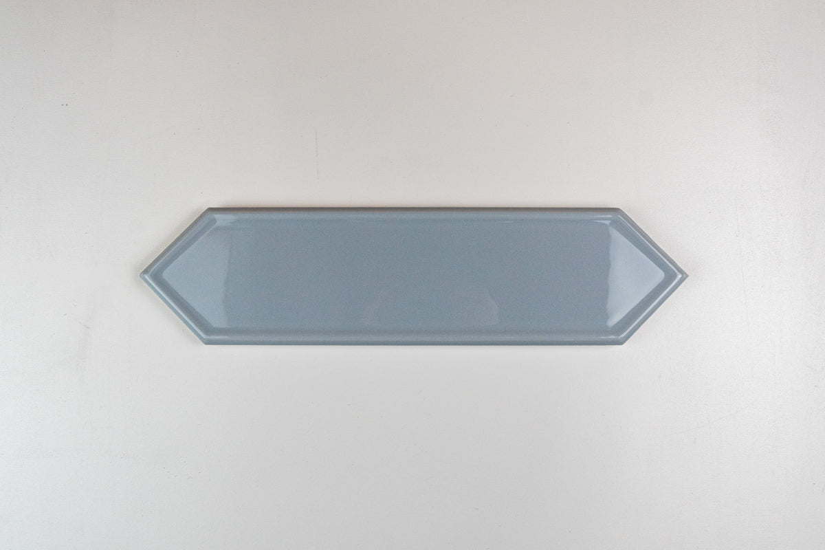Berkshire Dove Nickel Frame Picket Glossy – Stonebridge Mosaics