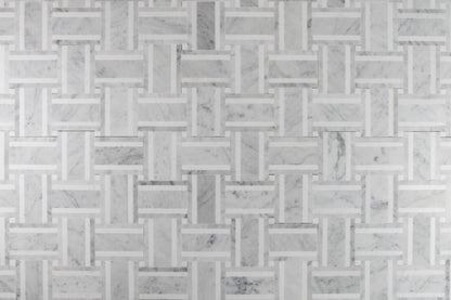 Grand Bacon - Carrara with Thassos Strip
