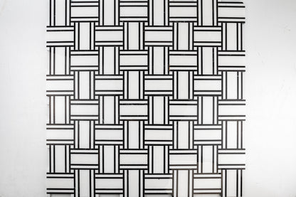 Grand Bacon - Thassos with Black Strip