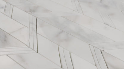 Matera Chevron - Calacatta Gold
