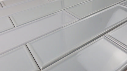 Berkshire Dove Nickel Frame 3" x 12" Glossy