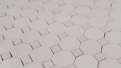 Thassos & Mother of Pearl Octagon