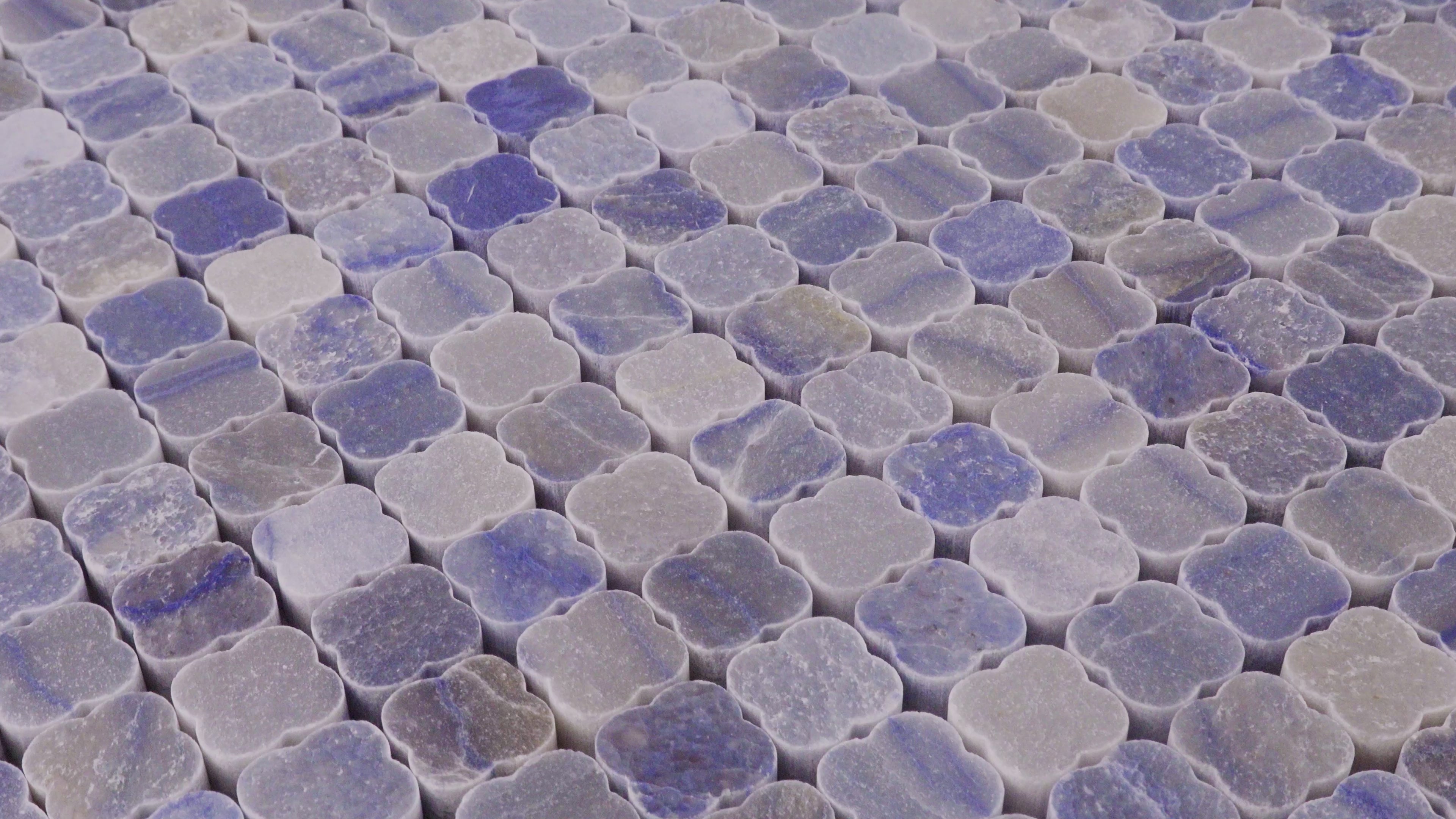 Clover Azul – Stonebridge Mosaics