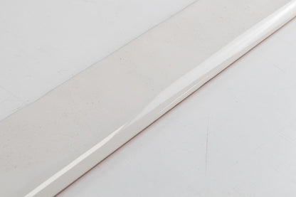 Bridgwood Rustic White Glossy 2" x 10" Bullnose